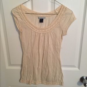 Cream Blouse